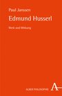 Buchcover Edmund Husserl