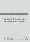 Buchcover Kants Kritik der Vernunft als Theorie der Freiheit