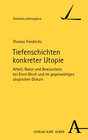 Buchcover Tiefenschichten konkreter Utopie