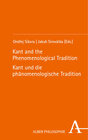 Buchcover Kant and the Phenomenological Tradition - Kant und die phänomenologische Tradition