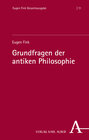 Buchcover Grundfragen der antiken Philosophie