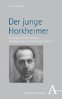 Buchcover Der junge Horkheimer