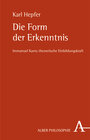 Buchcover Die Form der Erkenntnis