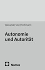 Buchcover Autonomie und Autorität