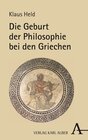 Buchcover Die Geburt der Philosophie bei den Griechen
