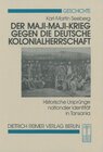 Buchcover Der Maji-Maji-Krieg gegen die deutsche Kolonialherrschaft