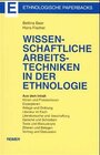 Buchcover Wissenschaftliche Arbeitstechniken in der Ethnologie