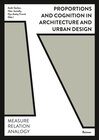 Buchcover Proportions and Cognition in Architecture and Urban Design