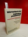 Buchcover Wörterbuch der Individualpsychologie