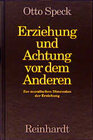 Buchcover Erziehung und Achtung vor dem Anderen