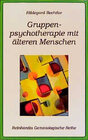 Buchcover Gruppenpsychotherapie mit älteren Menschen