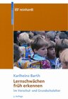 Buchcover Lernschwächen früh erkennen im Vor- und Grundschulalter