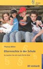 Buchcover Elternrechte in der Schule