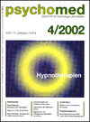 Buchcover Hypnotherapien (Schwerpunktthema Psychomed)