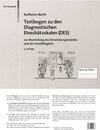 Buchcover Testbogen zu den Diagnostischen Einschätzskalen (DES) zur Beurteilung des Entwicklungsstandes und der Schulfähigkeit