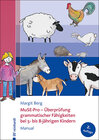 Buchcover MuSE-Pro - Überprüfung grammatischer Fähigkeiten bei 5- bis 8-jährigen Kindern