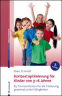 Buchcover Kontextoptimierung für Kinder von 3-6 Jahren