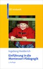 Buchcover Einführung in die Montessori-Pädagogik