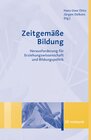 Buchcover Zeitgemäße Bildung