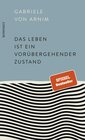 Buchcover Das Leben ist ein vorübergehender Zustand