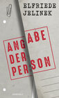 Buchcover Angabe der Person