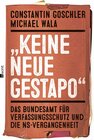 Buchcover "Keine neue Gestapo"
