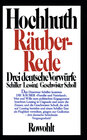 Buchcover Räuber-Rede
