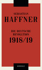 Buchcover Die deutsche Revolution 1918/19
