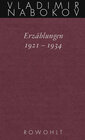 Buchcover Erzählungen 1921 - 1934