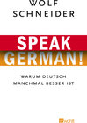 Buchcover Speak German!