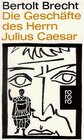 Buchcover Die Geschäfte des Herrn Julius Caesar