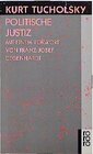 Buchcover Politische Justiz