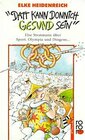 Buchcover "Datt kann donnich gesund sein"