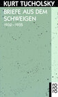 Buchcover Briefe aus dem Schweigen 1932 - 1935