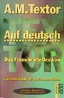Buchcover Auf deutsch