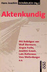 Buchcover Aktenkundig