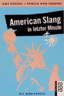 Buchcover American Slang in letzter Minute
