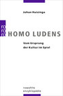 Buchcover Homo Ludens