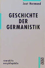 Buchcover Geschichte der Germanistik