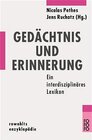 Buchcover Gedächtnis und Erinnerung