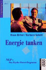 Buchcover Energie tanken