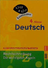 Buchcover Deutsch, 4. Klasse - Rechtschreibung: Die wichtigsten Regeln