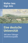 Buchcover Eine deutsche Universität