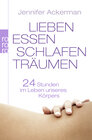 Buchcover Lieben, Essen, Schlafen, Träumen