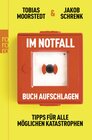 Buchcover Im Notfall Buch aufschlagen