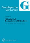 Buchcover Höfische Epik des deutschen Mittelalters