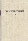 Buchcover Wolfram-Studien VIII