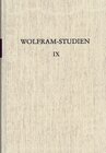 Buchcover Wolfram-Studien IX