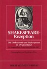 Buchcover Shakespeare-Rezeption