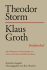 Buchcover Theodor Storm - Klaus Groth
